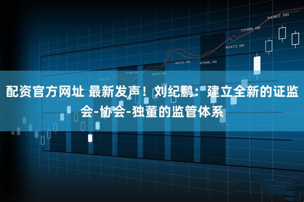 配资官方网址 最新发声！刘纪鹏：建立全新的证监会-协会-独董的监管体系